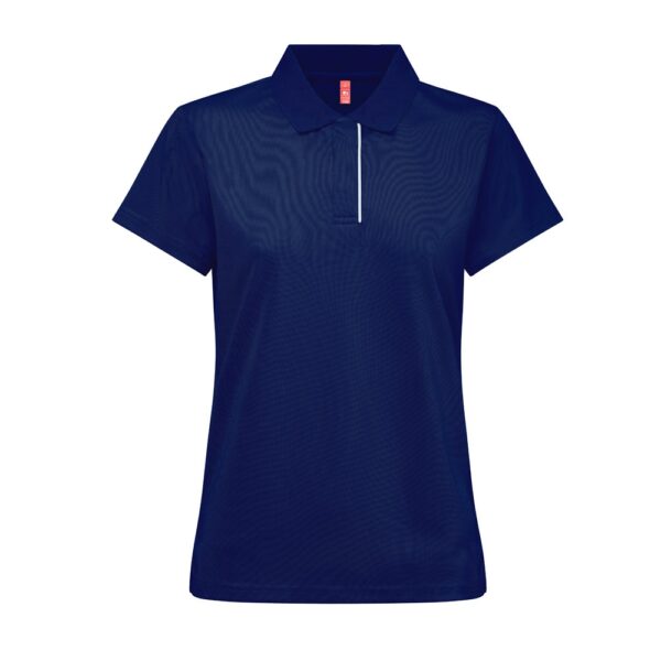 THC DYNAMIC WOMEN. Technisches Poloshirt für Damen - dunkelblau, XXL