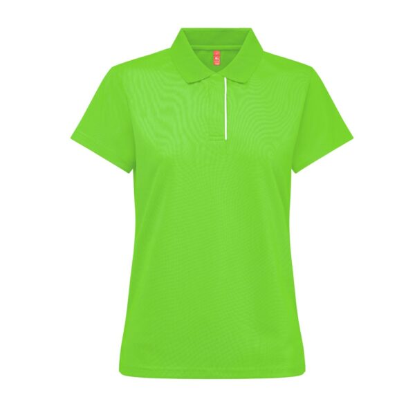 THC DYNAMIC WOMEN. Technisches Poloshirt für Damen - Limette, XXL