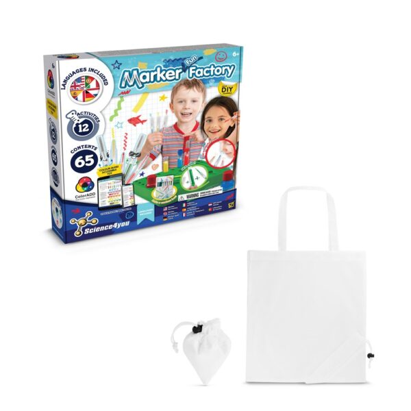 DIY Pen Factory Kit II. Lernspiel lieferung inklusive einer faltbaren geschenktasche aus 190T - weiss