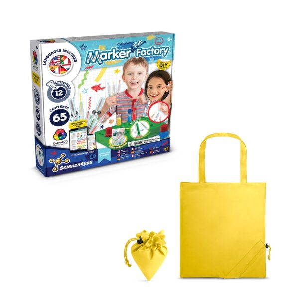 DIY Pen Factory Kit II. Lernspiel lieferung inklusive einer faltbaren geschenktasche aus 190T - gelb