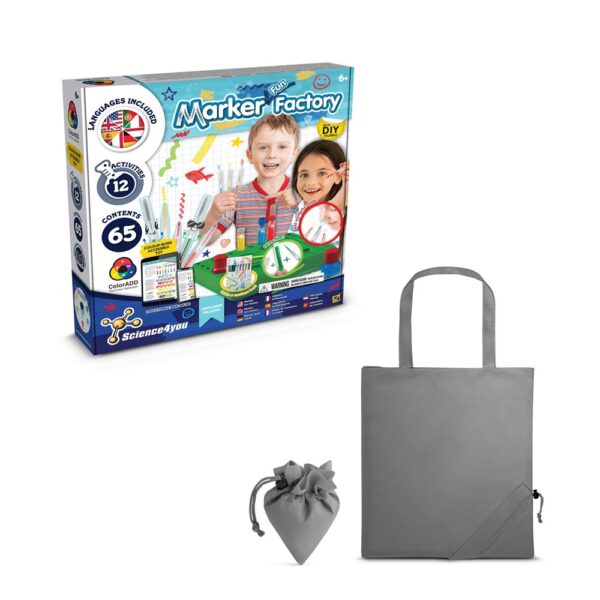 DIY Pen Factory Kit II. Lernspiel lieferung inklusive einer faltbaren geschenktasche aus 190T - grau