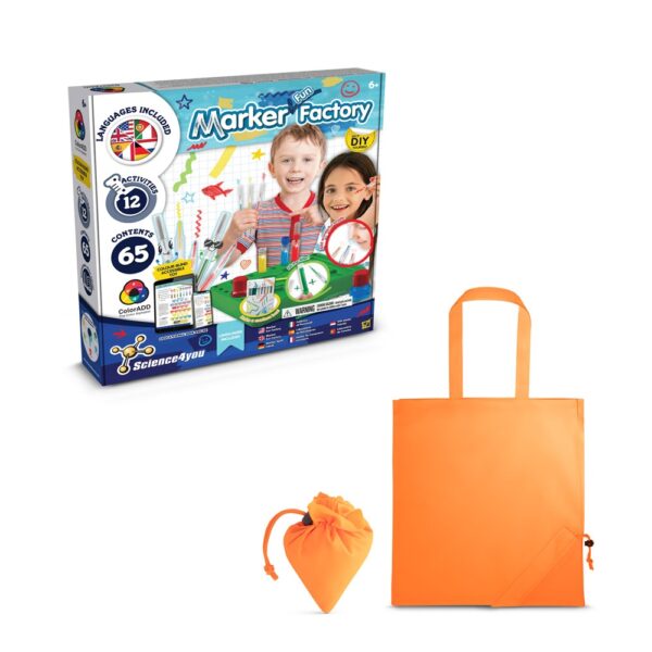 DIY Pen Factory Kit II. Lernspiel lieferung inklusive einer faltbaren geschenktasche aus 190T - orange