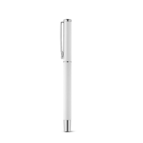 DANEY. Aluminium-Roller mit Clip - weiss