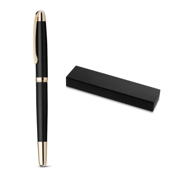 EZEKIEL ROLLER. Metallroller mit goldenen Akzenten