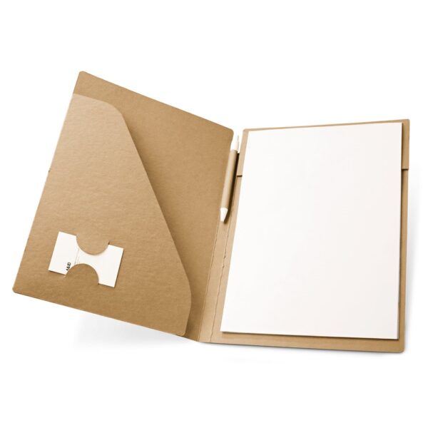 POE. Mappe aus Kraftpapier A4 (450 g/m²) mit einem Dokumentenfach