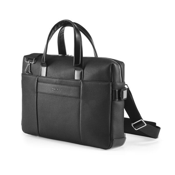 EMPIRE SUITCASE II. Executive Aktentasche aus Poly-Leder für 15.6" Laptop