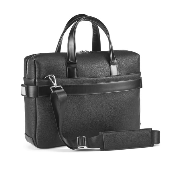 EMPIRE SUITCASE II. Executive Aktentasche aus Poly-Leder für 15.6" Laptop