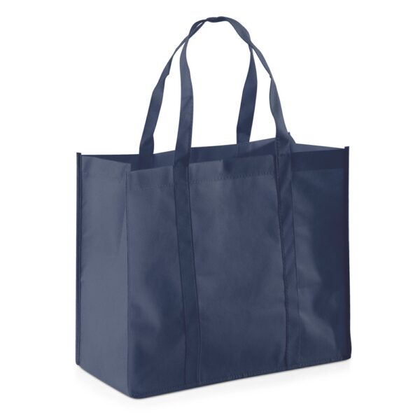 SHOPPER. Einkaufstasche aus Non-woven (80 g/m²) - blau