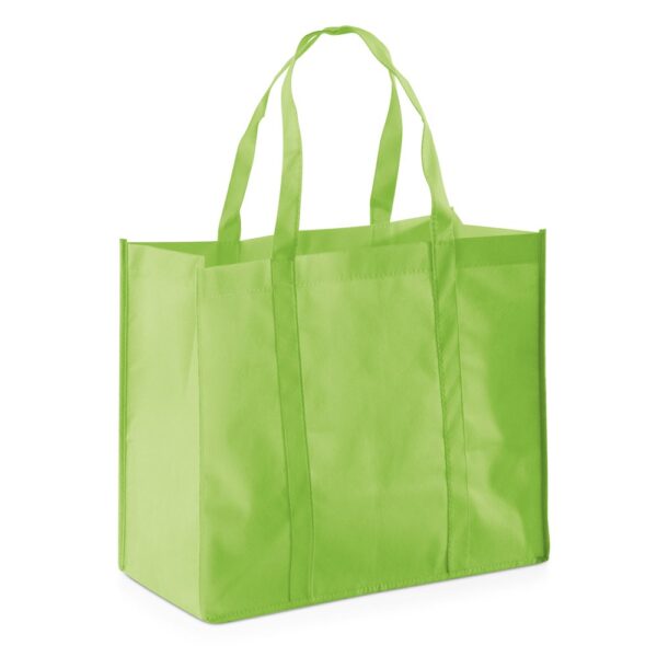 SHOPPER. Einkaufstasche aus Non-woven (80 g/m²) - hellgrün