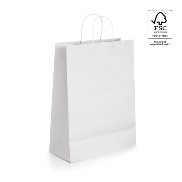 CITADEL. Tragetasche aus Kraftpapier (90 g/m²) - weiss