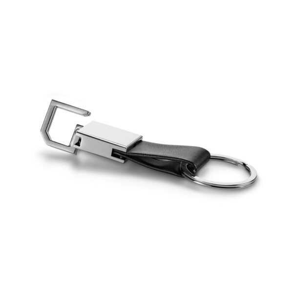 BOURCHIER. Schlüsselanhänger aus PU und Metall