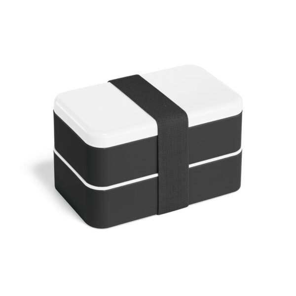 BOCUSE. Lunchbox. Frischhaltebox aus PP und PS 680ml - schwarz, 680 mL