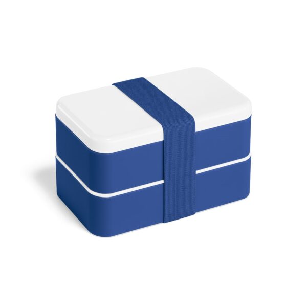 BOCUSE. Lunchbox. Frischhaltebox aus PP und PS 680ml - blau, 680 mL