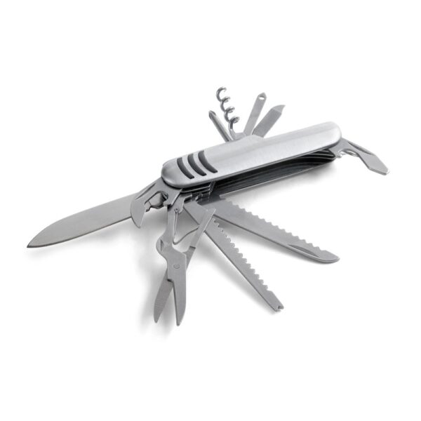 KAPRUN. Multifunktions-Taschenmesser aus Edelstahl und Metall