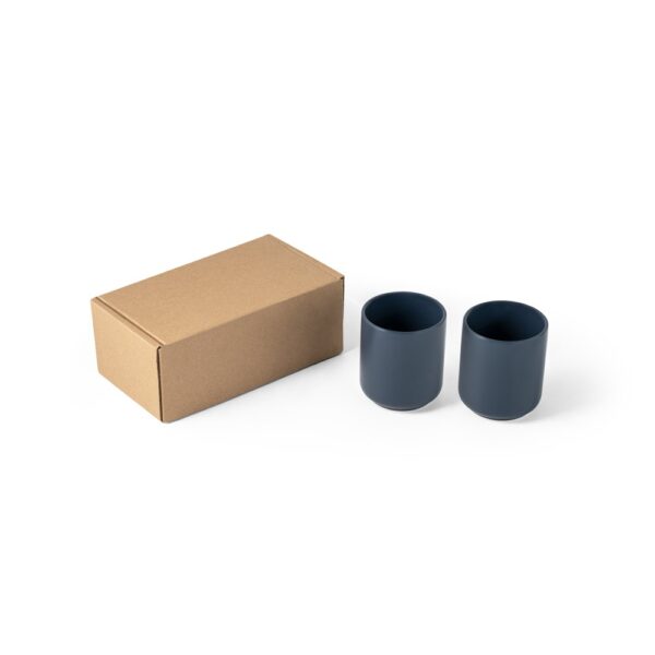 OWENS. Keramikbecherset 280 ml - dunkelblau, 280 mL