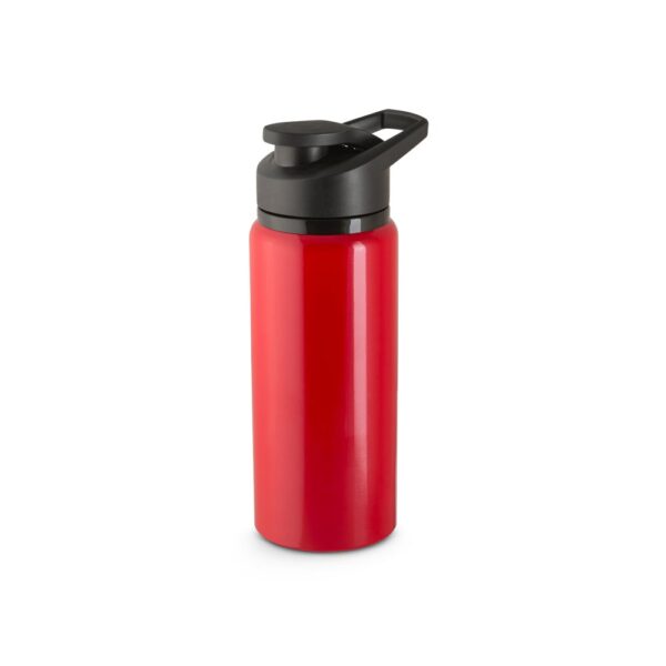 SHAWN. Sportflasche aus 90% recyceltem aluminium - rot, 660 ml