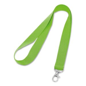 LARIAT. Lanyard aus Polyester mit 20mm Breite - hellgrün