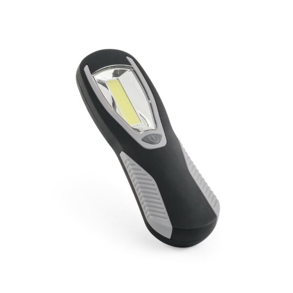 PAVIA. Taschenlampe aus ABS mit LED COB Light - hellgrau