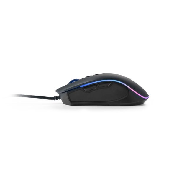 THORNE MOUSE RGB. Gaming-Maus mit 1.5 m Kabel und RGB-LED-Leuchten aus ABS