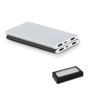 NOBEL. Powerbank 7'200 mAh aus Recyceltes Aluminium (100 % rAL)