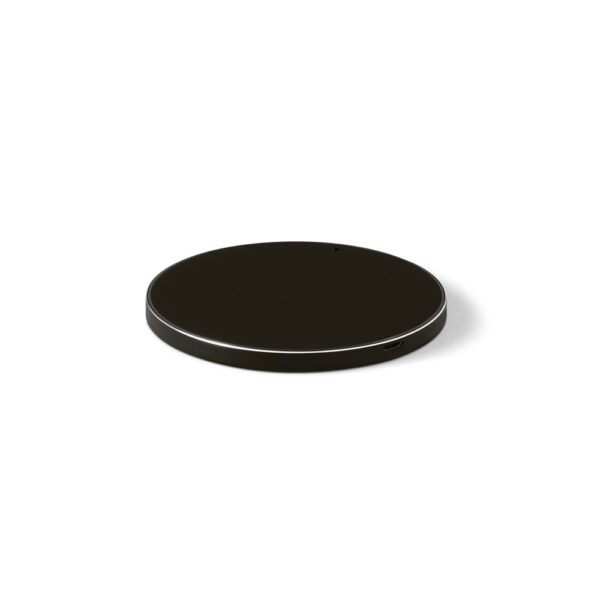 JOULE. Chnelles 10W wireless Ladegerät aus Aluminium und ABS - schwarz