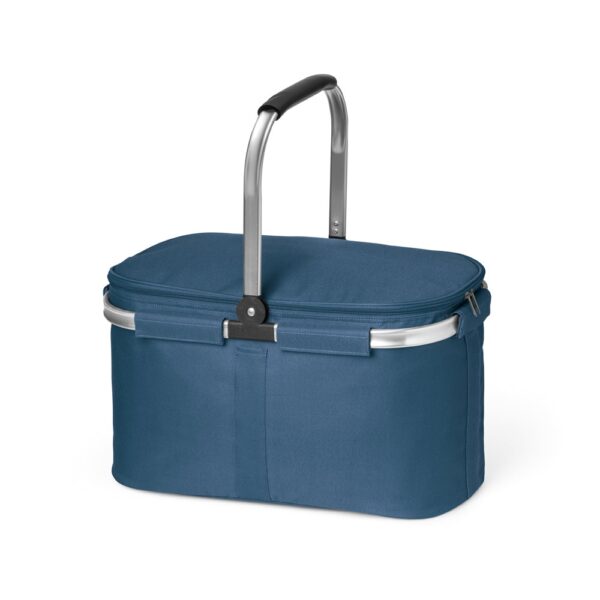 BASKIT. Flexibler Picknickkorb aus 600D - blau, 30 L