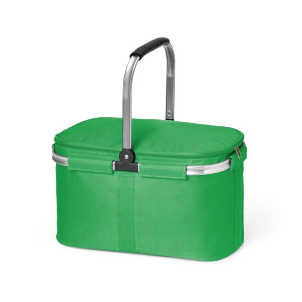 BASKIT. Flexibler Picknickkorb aus 600D - grün, 30 L