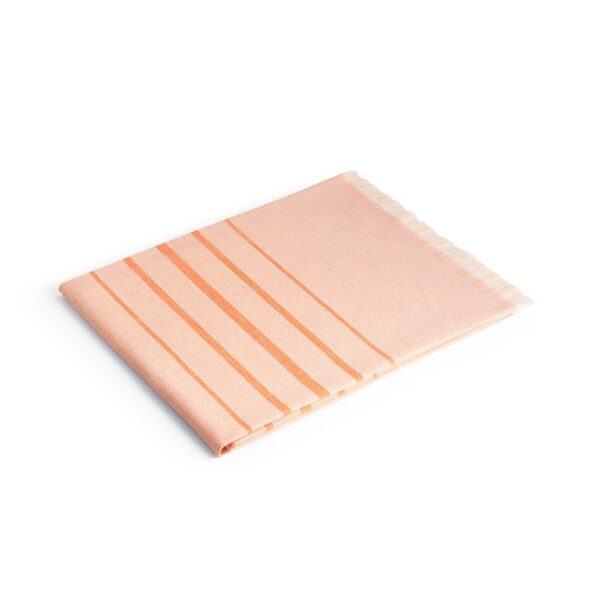 CAPLAN. Multifunktionstuch (260 g/m²) aus Baumwolle (90%) und recycelter Baumwolle (10%) - orange