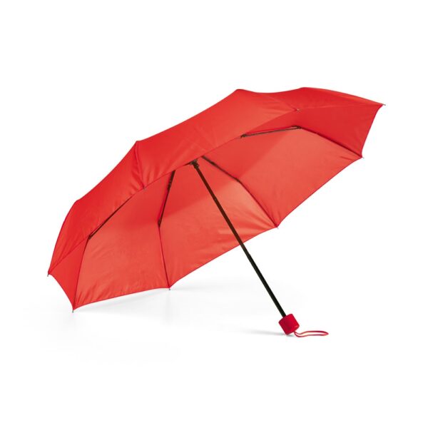 MARIA. Taschenschirm aus 190T-Polyester - rot