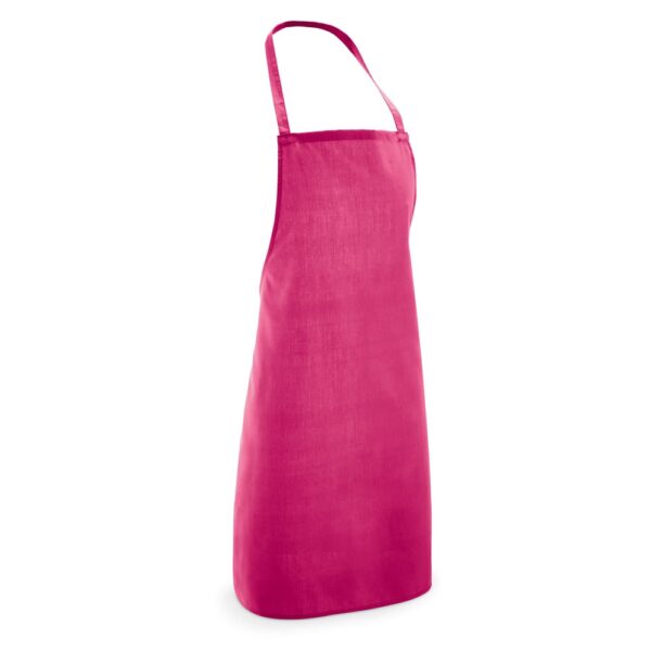 CURRY. Schürze aus Baumwolle und Polyester (180 g/m²) - rosa