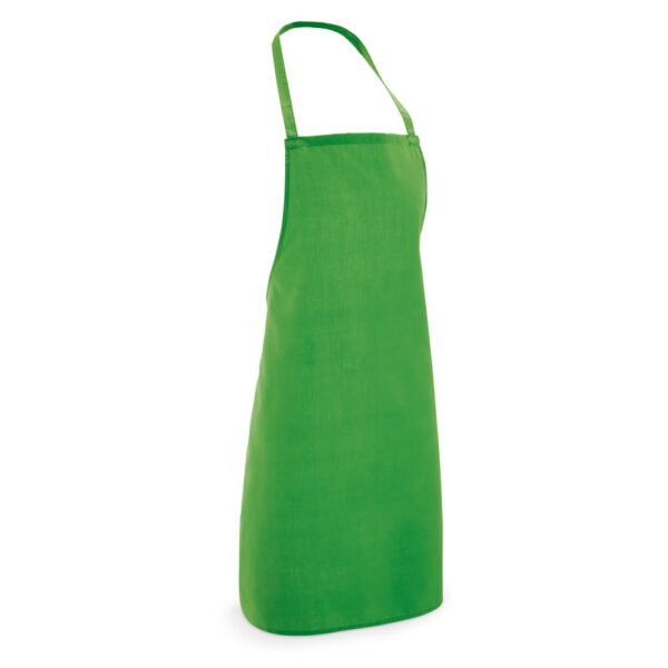 CURRY. Schürze aus Baumwolle und Polyester (180 g/m²) - hellgrün