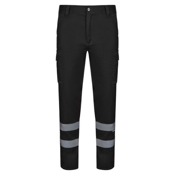 VL DIONYSUS. Multitaschen-Stretchhose (240 g/m²), aus Baumwolle (46 %), EME (38 %) und Polyester (16 %) - schwarz, 60