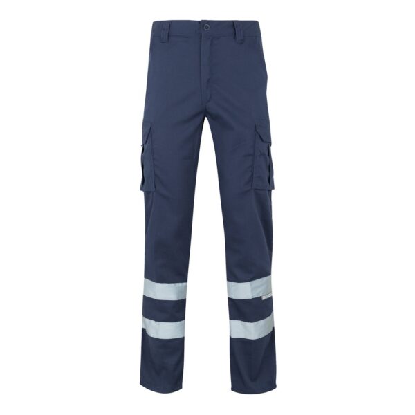 VL DIONYSUS. Multitaschen-Stretchhose (240 g/m²), aus Baumwolle (46 %), EME (38 %) und Polyester (16 %) - dunkelblau, 60