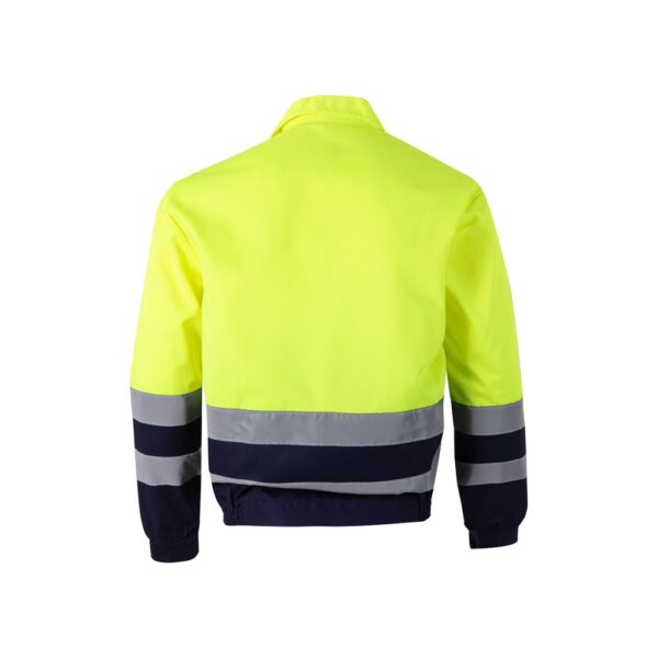 VL NEPTUNE. Zweifarbige Twill-Jacke (210g/m²) aus Polyester (80%) und Baumwolle (20%)