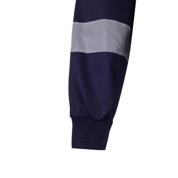 VL NEPTUNE. Zweifarbige Twill-Jacke (210g/m²) aus Polyester (80%) und Baumwolle (20%)