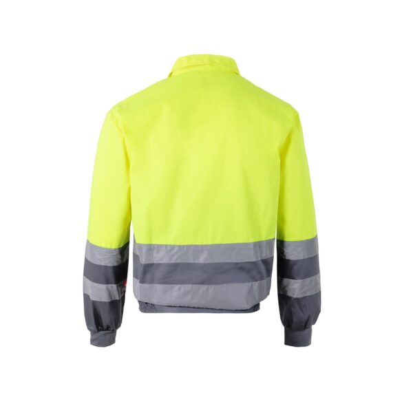 VL NEPTUNE. Zweifarbige Twill-Jacke (210g/m²) aus Polyester (80%) und Baumwolle (20%)