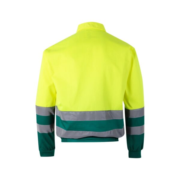 VL NEPTUNE. Zweifarbige Twill-Jacke (210g/m²) aus Polyester (80%) und Baumwolle (20%)