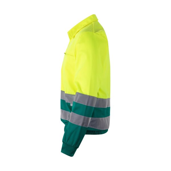 VL NEPTUNE. Zweifarbige Twill-Jacke (210g/m²) aus Polyester (80%) und Baumwolle (20%)
