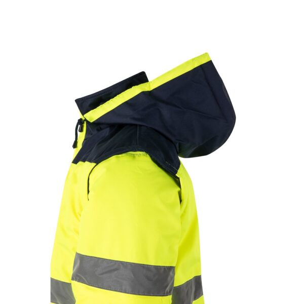 VL JUPITER. Zweifarbige Steppjacke (180g/m²) aus Polyester (100%) mit PU-Beschichtung