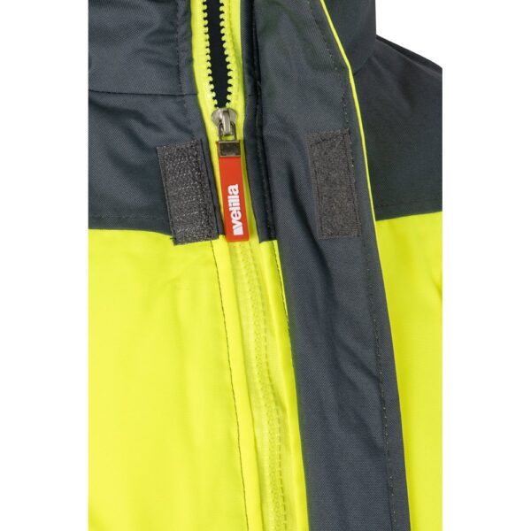 VL JUPITER. Zweifarbige Steppjacke (180g/m²) aus Polyester (100%) mit PU-Beschichtung