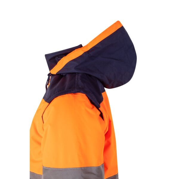 VL JUPITER. Zweifarbige Steppjacke (180g/m²) aus Polyester (100%) mit PU-Beschichtung