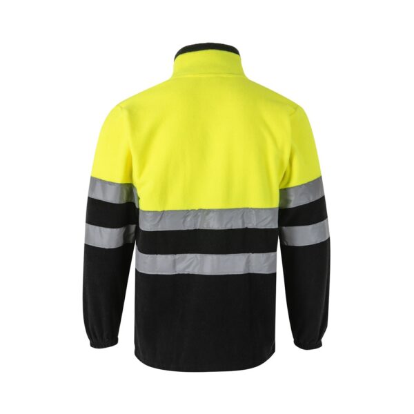 VL EROS LARGE. Zweifarbige Fleecejacke (280g/m²), aus Polyester (100%)