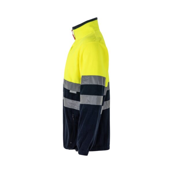 VL EROS LARGE. Zweifarbige Fleecejacke (280g/m²), aus Polyester (100%)