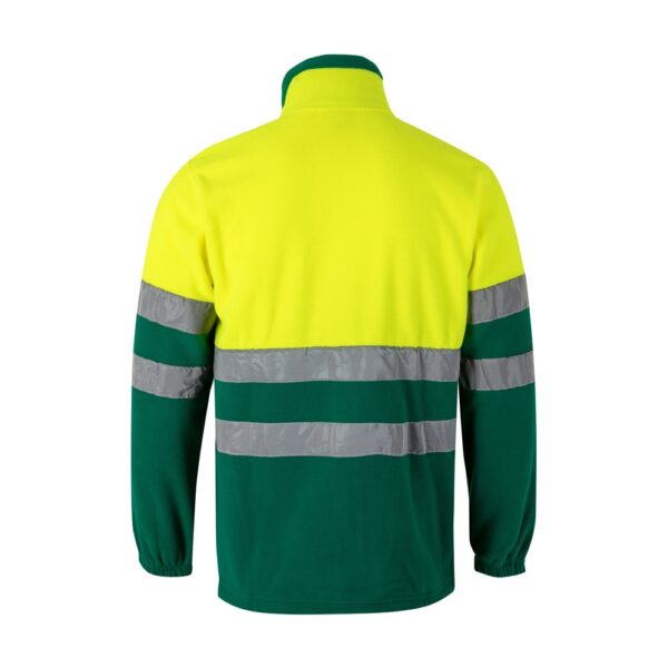 VL EROS LARGE. Zweifarbige Fleecejacke (280g/m²), aus Polyester (100%)