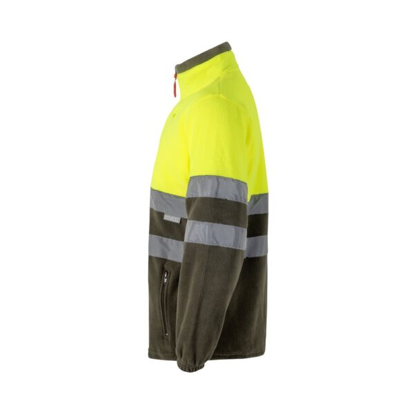 VL EROS LARGE. Zweifarbige Fleecejacke (280g/m²), aus Polyester (100%)