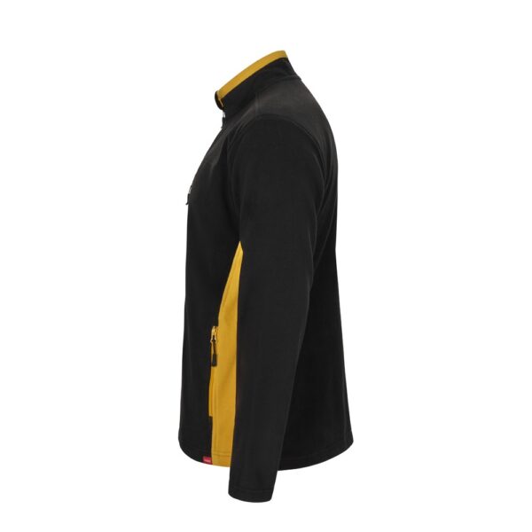 VL GERAS. Zweifarbige Fleecejacke (220g/m²) aus Polyester (100%)