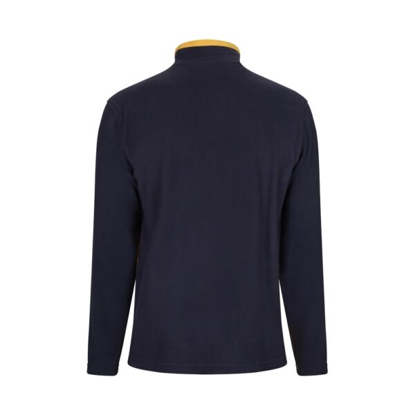 VL GERAS. Zweifarbige Fleecejacke (220g/m²) aus Polyester (100%)