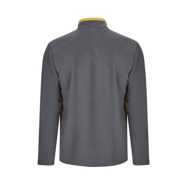 VL GERAS. Zweifarbige Fleecejacke (220g/m²) aus Polyester (100%)