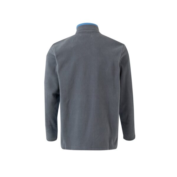 VL GERAS. Zweifarbige Fleecejacke (220g/m²) aus Polyester (100%)