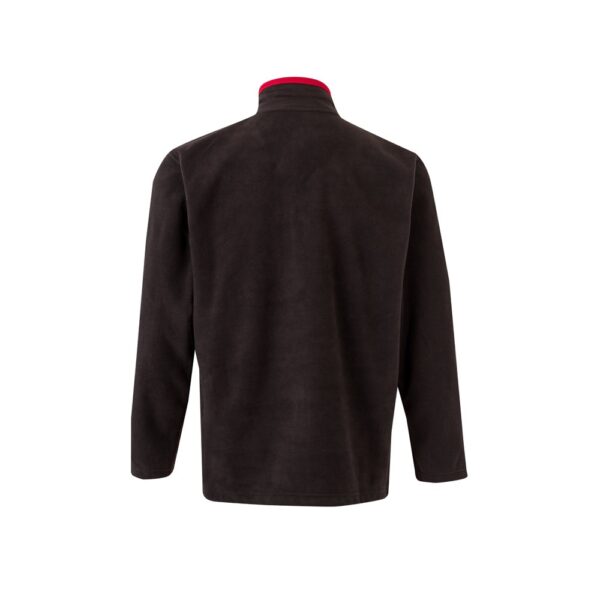 VL GERAS. Zweifarbige Fleecejacke (220g/m²) aus Polyester (100%)